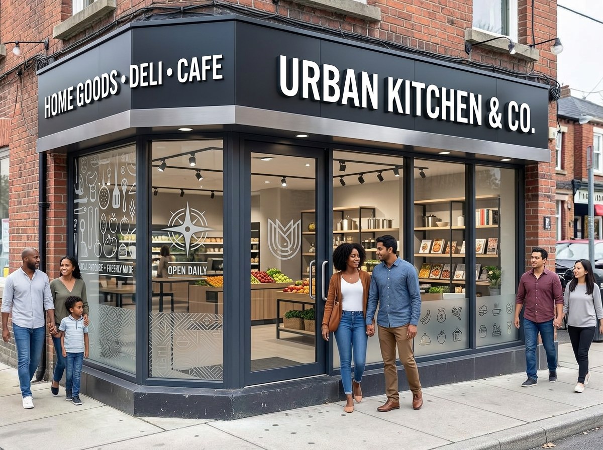 Storefront Graphics printing example