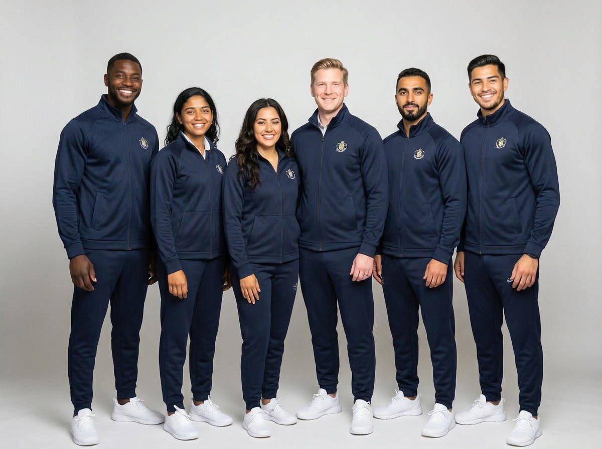 Team Tracksuits printing example