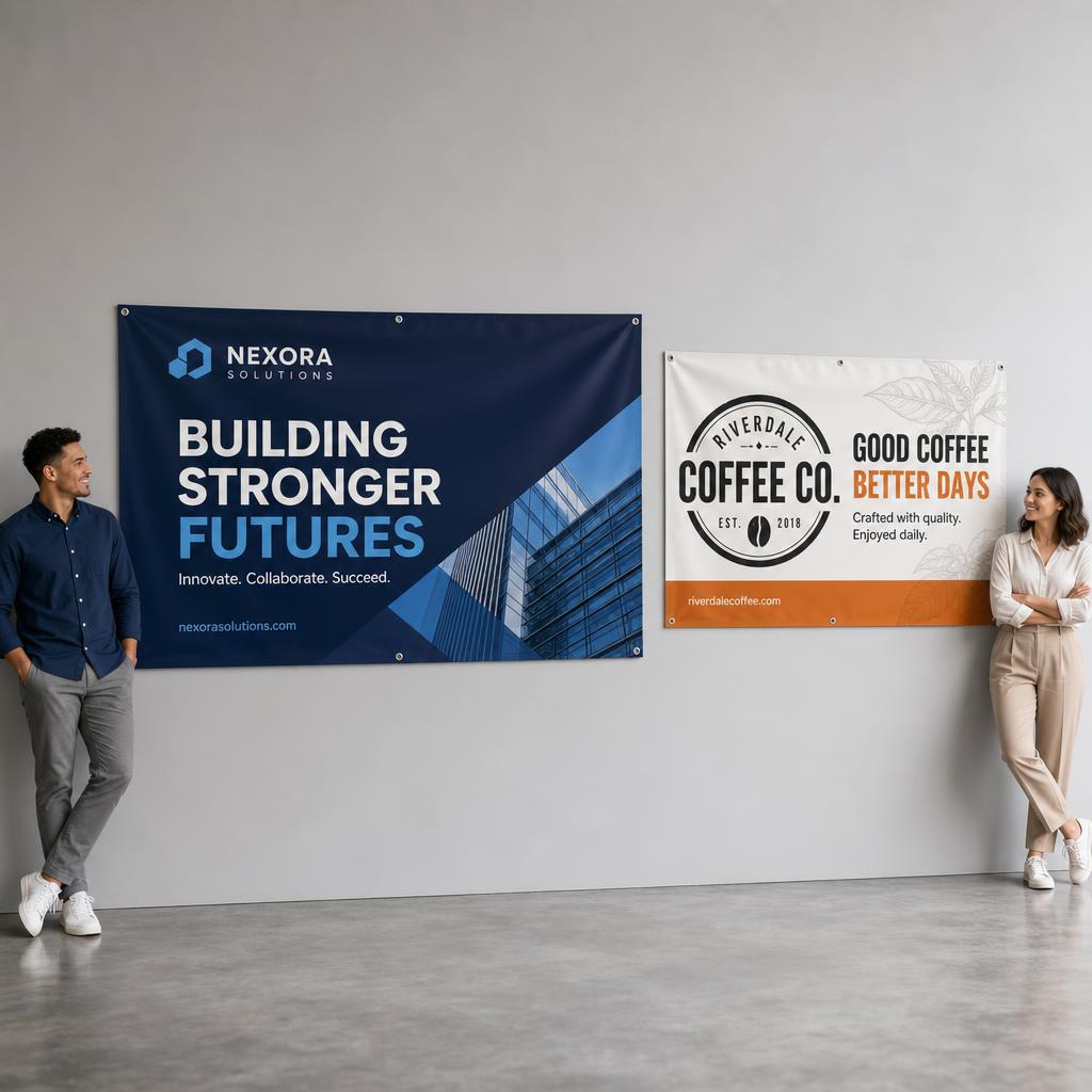 Vinyl Banners printing example